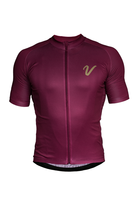 The V Jersey – Red Plum